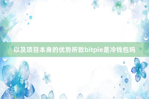 以及项目本身的优势所致bitpie是冷钱包吗