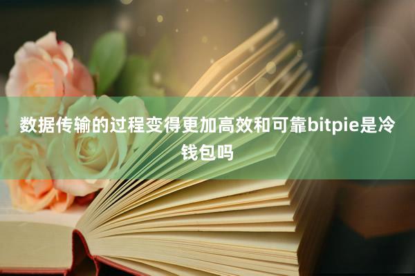 数据传输的过程变得更加高效和可靠bitpie是冷钱包吗